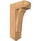 Ekena Millwork Legacy Arts and Crafts Smooth Bracket w/ Offset Brace, Western Red Cedar, 7 1/2"W x 18"D x 30"H BKT0806X18X30LEC03SWR - alternate 1